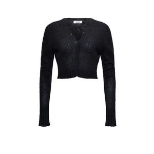 Guizio mohair cropped cardigan